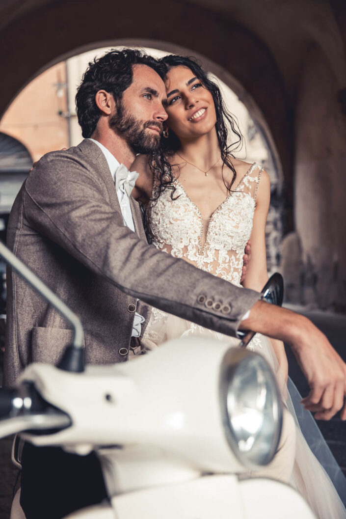 Hochzeitsfoto eines Paares bei einer Hochzeit in Italien, aufgenommen von Roder Photography